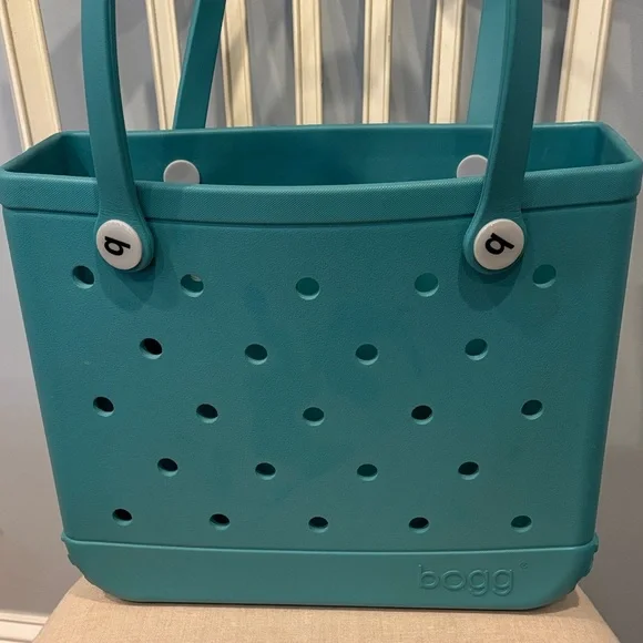 BOGG BAG Teal Anchor Tote and Pouch Set - Picture 2 of 8